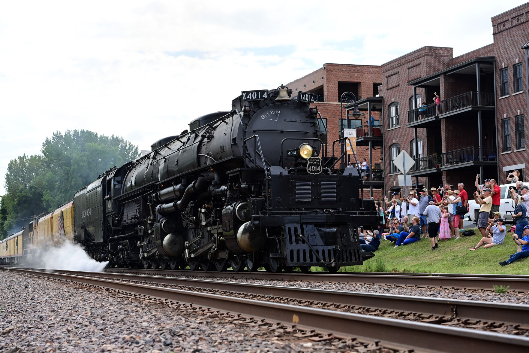 No. 4014 arrives in Washington